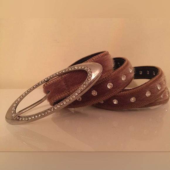 Brown crystal belt (new) - Picture 4 of 5